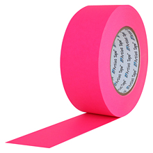 Neon pink paper tape